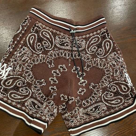 Amiri Bandana Shorts S